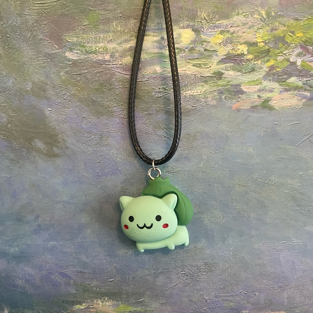 Handmade Pokémon necklaces Pikachu Jigglypuff Eevee Bulbasaur 2/$15 mix n match - Picture 4 of 4